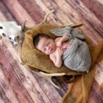 A little hunter in the making – Newborn Robert