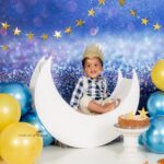 A Twinkle Twinkle little star cake smash session